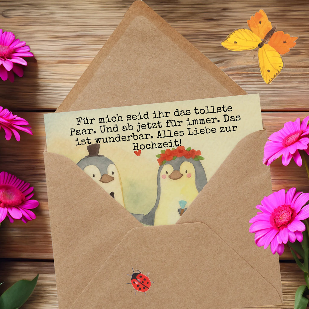 Deluxe Karte Hochzeit Pinguin Design Karte, Grußkarte, Klappkarte, Einladungskarte, Glückwunschkarte, Hochzeitskarte, Geburtstagskarte, Hochwertige Grußkarte, Hochwertige Klappkarte, Hochzeit, Hochzeitsgeschenk, Ehe, Hochzeitsfeier, Trauung, Trauungsgeschenk, Verlobungsfeier, Verlobungsgeschenk, Hochzeitsgeschenkideen, Hochzeitsgeschenke für Brautpaar, Pinguin, Pinguine, Hochzeitstag, geschenkidee Hochzeit, Gastgeschenk