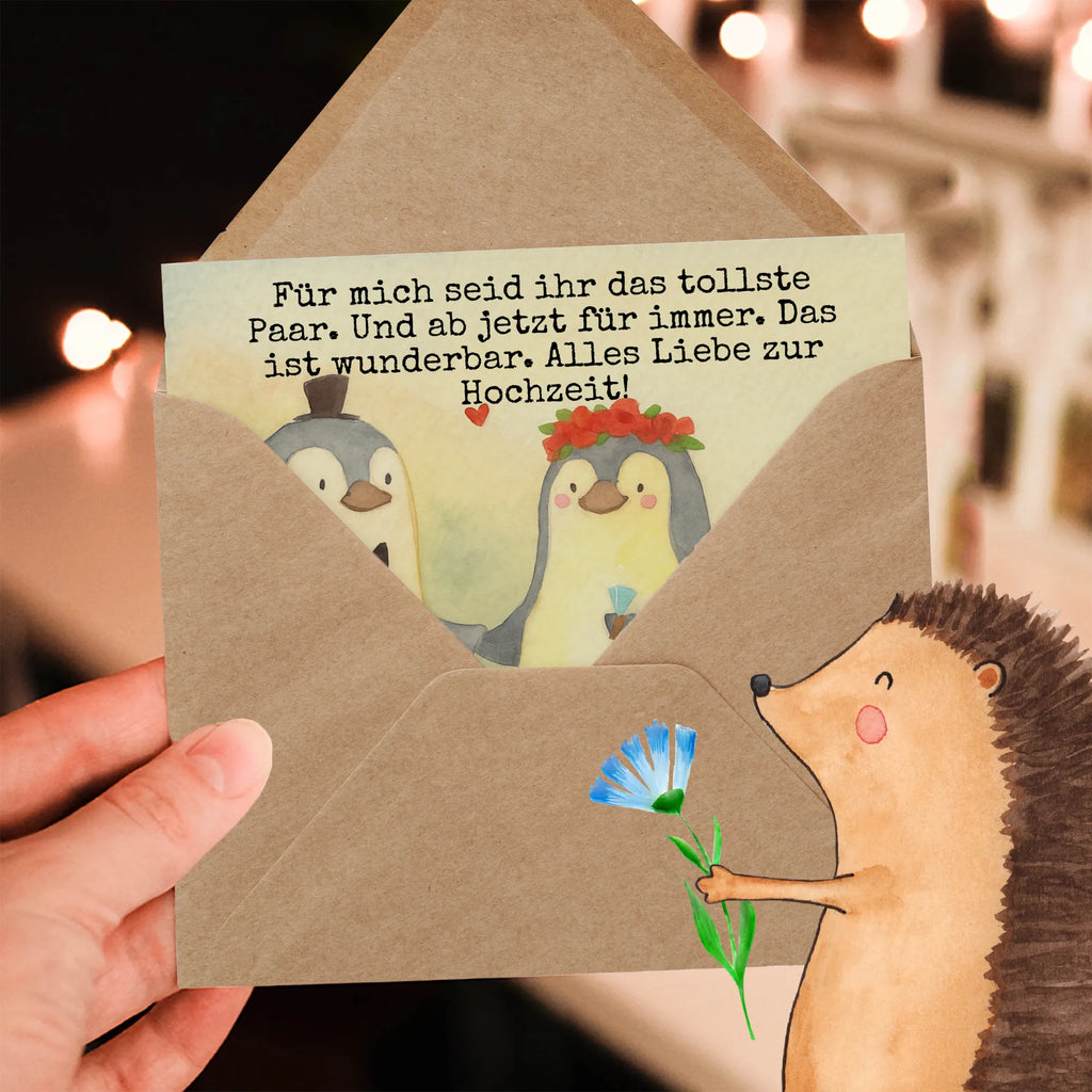 Deluxe Karte Hochzeit Pinguin Design Karte, Grußkarte, Klappkarte, Einladungskarte, Glückwunschkarte, Hochzeitskarte, Geburtstagskarte, Hochwertige Grußkarte, Hochwertige Klappkarte, Hochzeit, Hochzeitsgeschenk, Ehe, Hochzeitsfeier, Trauung, Trauungsgeschenk, Verlobungsfeier, Verlobungsgeschenk, Hochzeitsgeschenkideen, Hochzeitsgeschenke für Brautpaar, Pinguin, Pinguine, Hochzeitstag, geschenkidee Hochzeit, Gastgeschenk