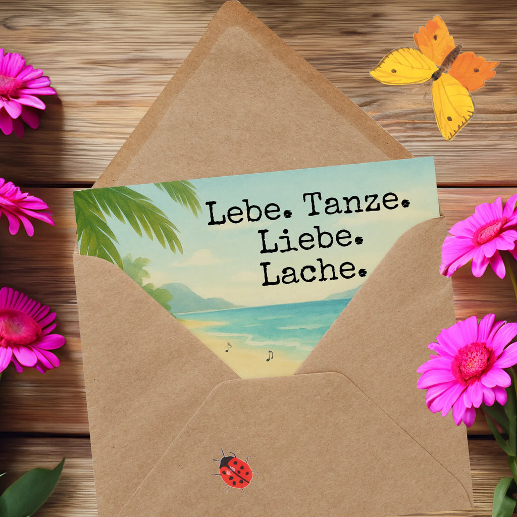 Deluxe Karte Waldtiere Aloha Design Karte, Grußkarte, Klappkarte, Einladungskarte, Glückwunschkarte, Hochzeitskarte, Geburtstagskarte, Hochwertige Grußkarte, Hochwertige Klappkarte, Tiermotive, Gute Laune, lustige Sprüche, Tiere, Wald, Waldtiere, Musik, Aloha, Bär, Hase, Igel, Tanzen, Leben, Lachen