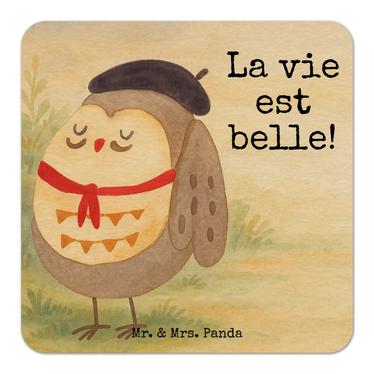 Bierdeckel Eule Frankreich Design Kaffeeuntersetzer, Flaschenuntersetzer, Getränkeuntersetzer, gläseruntersetzer, Tassenuntersetzer, Bierdeckel, bieruntersetzer, Pappuntersetzer, Bierfilzl, Becheruntersetzer, Tischuntersetzer, Eule, Das Leben Ist schön, Eulen, Frankreich, Spruch Französisch, Eule Deko, Hibou, Owl, Spruch schön, La Vie Est Belle