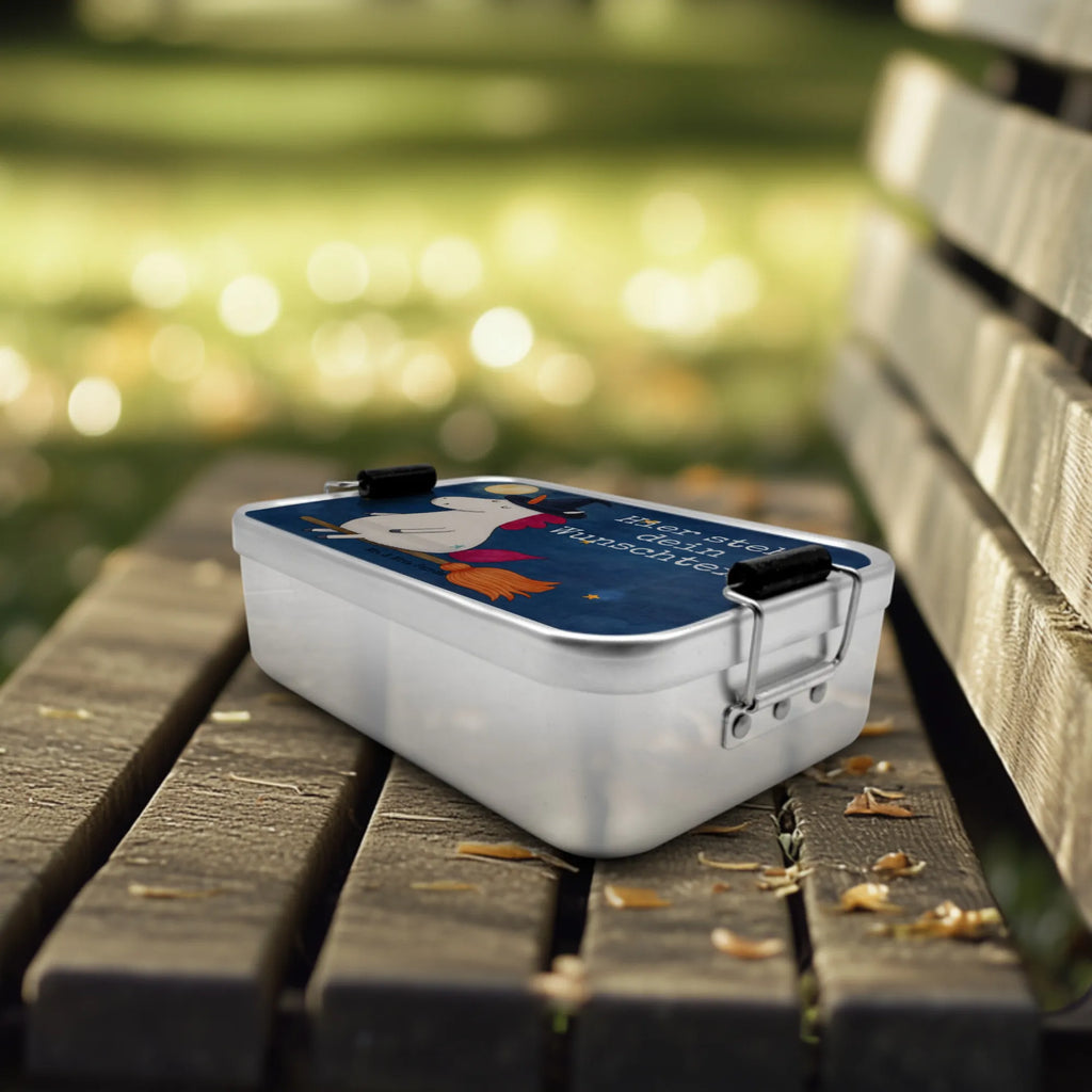 Personalized Metal Lunch Box unicorn Witch Design Brotdose mit Namen, Geschenk mit Namen, Brotdose, Schule, Brotbox mit Namen, Kindergarten, Uni, Brotbox, Einhorn, Einhörner, Einhorn Deko, Unicorn, Teufel, Verrückte, Hexe, Ehefrau, Leben, Frau, Freundin, Engel, Zicke