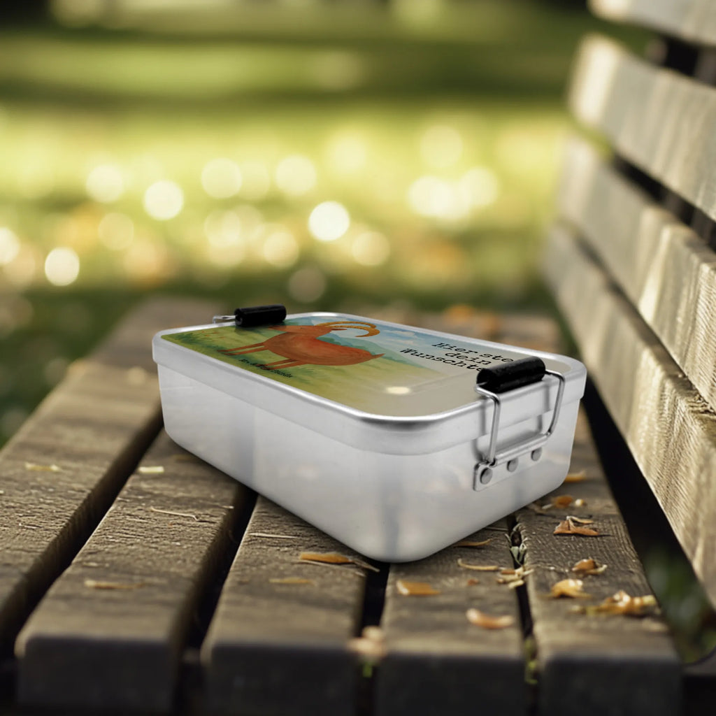 Personalisierte Metall Brotdose Sternzeichen Steinbock Design Kindergarten, Brotbox mit Namen, Geschenk mit Namen, Brotbox, Brotdose, Schule, Brotdose mit Namen, Uni, Tierkreiszeichen, Sternzeichen, Horoskop, Astrologie, Aszendent, Steinböcke, Ziege, Geschenk Januar, Steinbock Sternzeichen, Geburtstag Dezember, Steinbock Geschenk, Geburtstag Januar, Geschenk Dezember, Bock