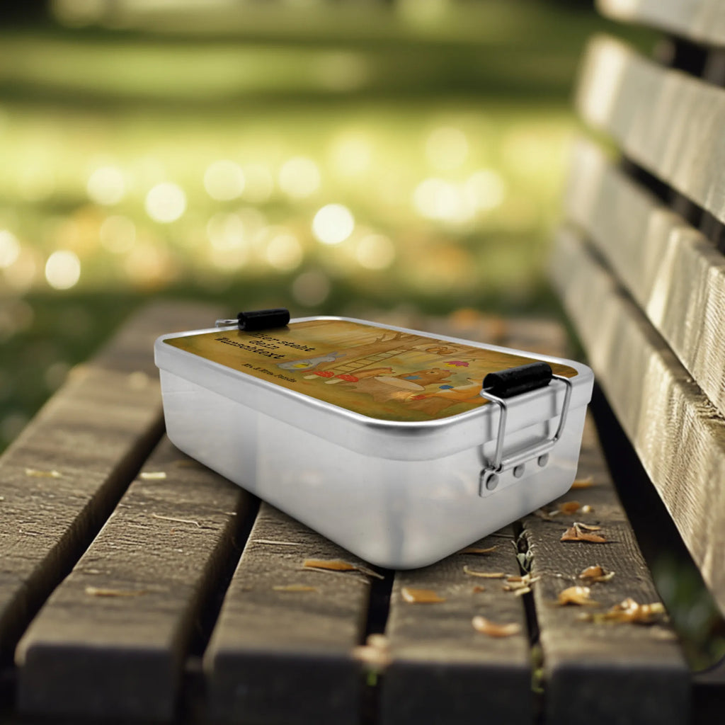 Spersonalizowany metalowy pojemnik na lunch zwierzęta leśne piknik Design Schule, Brotbox mit Namen, Brotbox, Brotdose, Geschenk mit Namen, Brotdose mit Namen, Kindergarten, Uni, Tiermotive, Gute Laune, lustige Sprüche, Tiere, Igel, Hase, Picknick, Waldtiere, Fuchs, Wald, Maus, Eichhörnchen