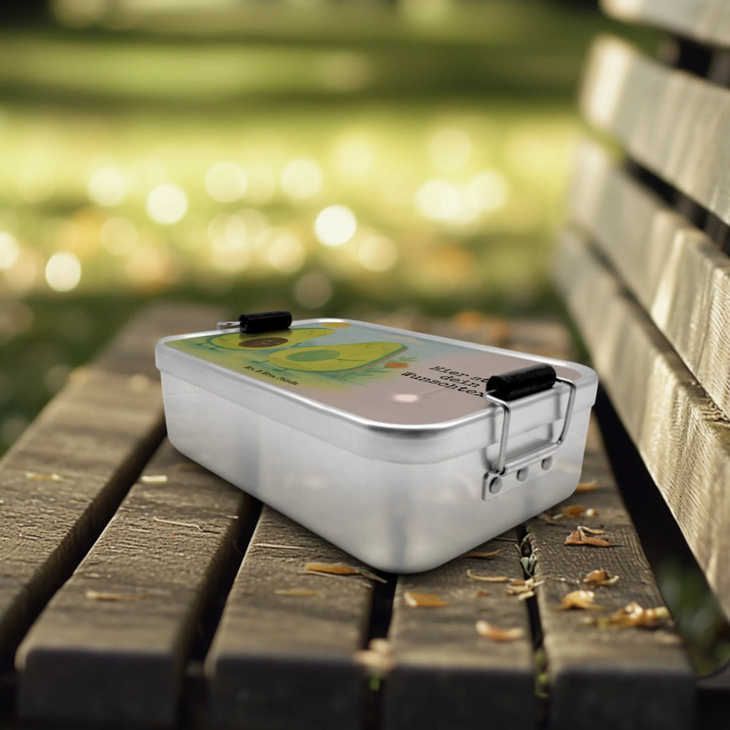 Personalized Metal Lunch Box avocado pair Design Schule, Brotdose mit Namen, Brotdose, Kindergarten, Geschenk mit Namen, Brotbox, Uni, Brotbox mit Namen, Avocado, Veggie, Vegan, Gesund, Schwangerschaft, Familie, Kinder, Avocados, Avocuddle, Hochzeit, Babyshower, Liebe, Geburt, Babyparty