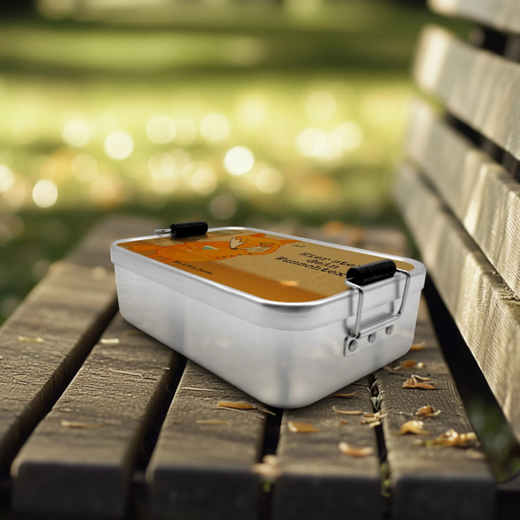 Personalized Metal Lunch Box Fox lord Design Schule, Brotbox mit Namen, Brotdose mit Namen, Brotdose, Uni, Geschenk mit Namen, Brotbox, Kindergarten, Fuchs, tröstende Worte, Problemlösung, Liebeskummer Geschenk, Spruch lustig, Füchse, Motivation Spruch