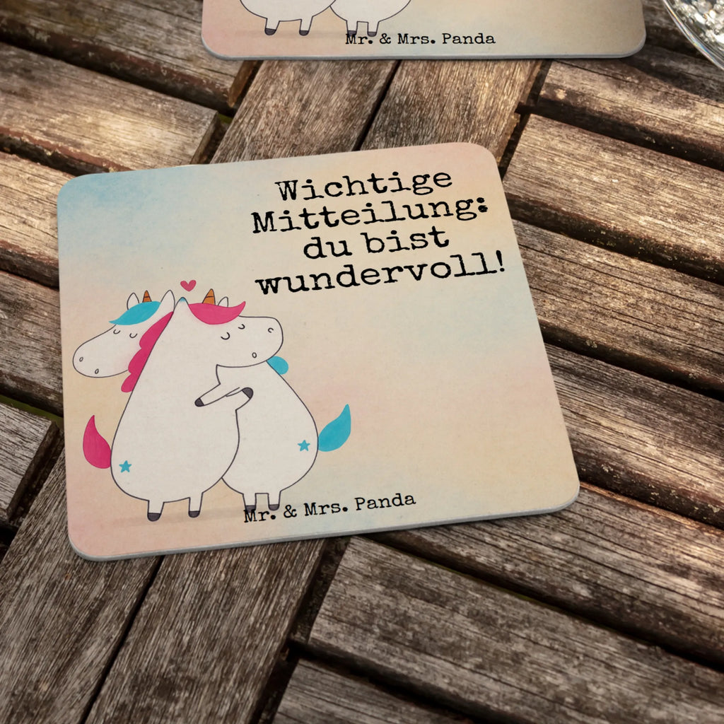 Bierdeckel Einhorn Mitteilung Design Bierdeckel, Gastgeschenk Hochzeit, Tischdeko, Einhorn, Einhörner, Einhorn Deko, Unicorn, Valentinstag, Valentine, Liebe, Geschenk, Partner, Ehe, lustig, witzig, Spruch