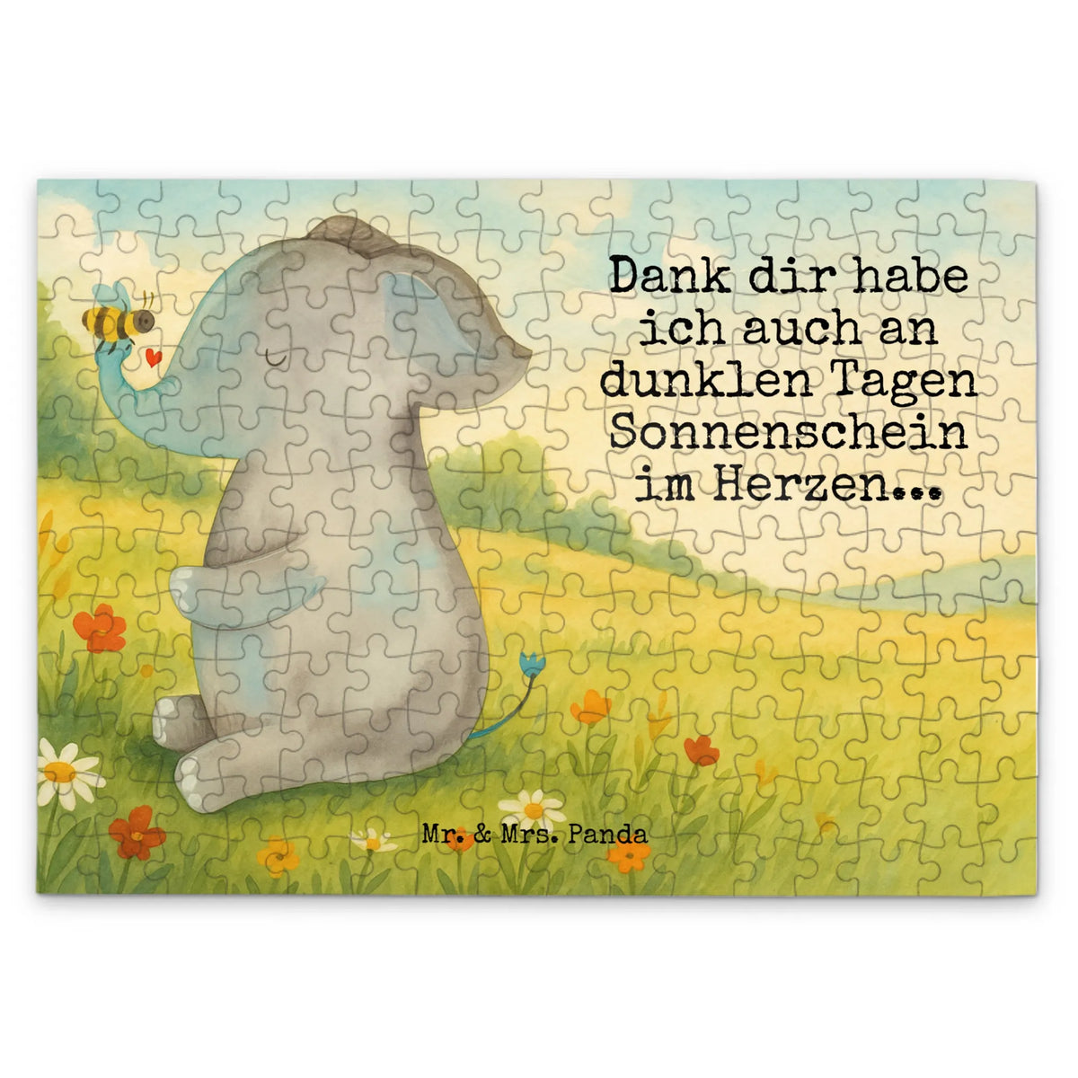 Puzzle Elefant Biene Design 500 Teile Puzzle, Geduldspiel, 1500 Teile Puzzle, Legespiel, Puzzlespiel, 2000 Teile Puzzle, 1000 Teile Puzzle, Puzzle, 300 Teile Puzzle, Tiere, Lustige Sprüche, Gute Laune, Tiermotive, Liebesbeweis, Jahrestag, Hochzeitsgeschenk, Liebe, Biene, Liebesgeschenk, Liebesspruch, Elefant, Heiratsantrag