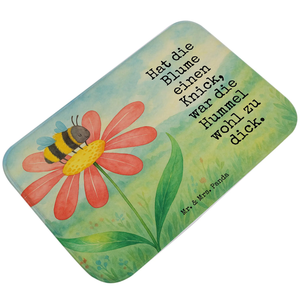 Badematte Hummel Blume Design, Biene, Wespe, Natur, Badteppich, Feld