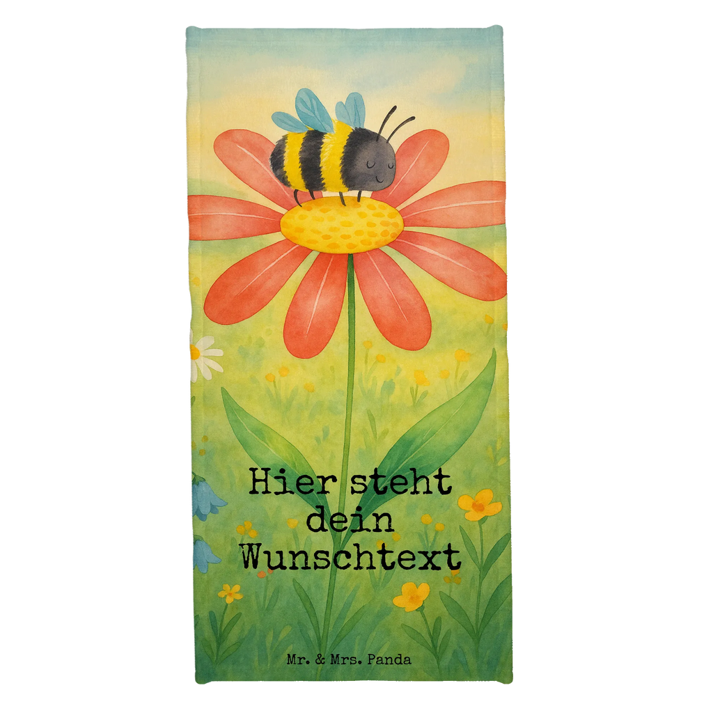 Personalized Bath Towel bumblebee flower Design Badetuch mit Namen, Personalisiertes Badetuch, Kinder Handtuch mit Namen, Saunatuch mit Namen, Duschtuch mit Namen, Strandtuch mit Namen, Personalisiertes Handtuch, Tiermotive, Gute Laune, lustige Sprüche, Tiere, Wespe, Blume, Biene, Feld, Natur, Hummel, Flauschig, Hummeln