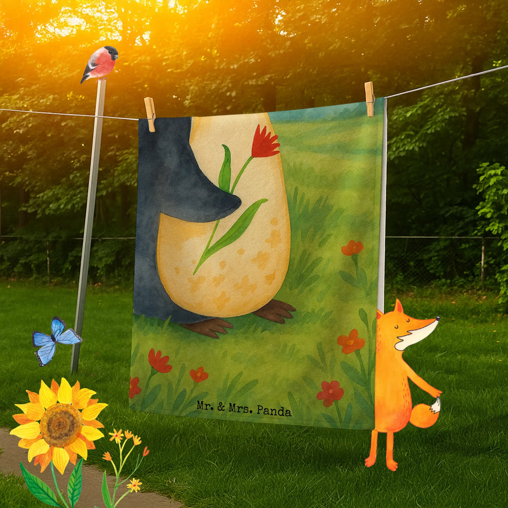 Personalized Bath Towel Penguin Flower Design Personalisiertes Badetuch, Personalisiertes Handtuch, Badetuch mit Namen, Duschtuch mit Namen, Saunatuch mit Namen, Kinder Handtuch mit Namen, Strandtuch mit Namen, Pinguin, Ziele, Leben, Lebenslust, Geschenkidee, Blumenkranz, Pinguine, Liebeskummer, Wünsche, Lebensziele, Motivation, Universum