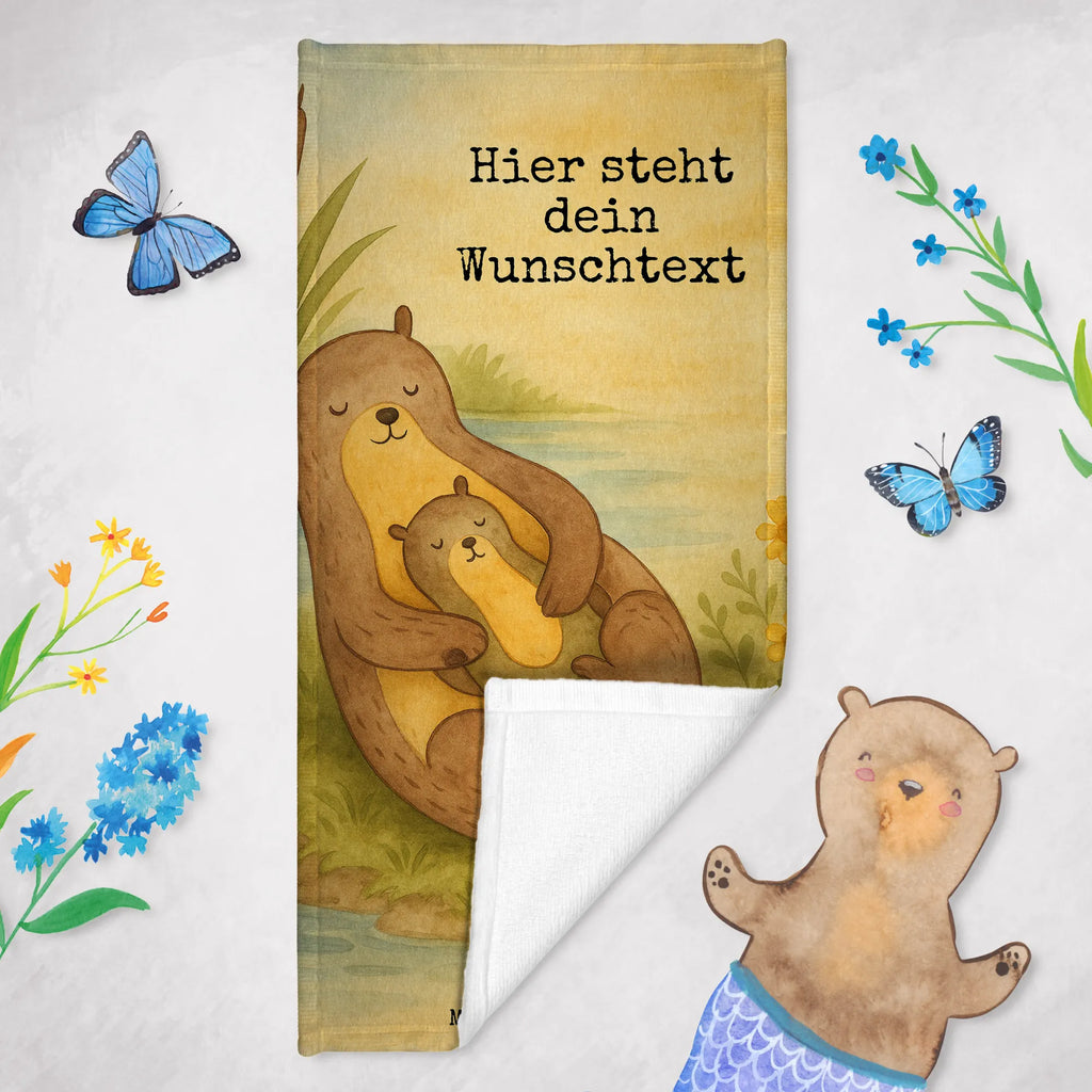 Personalized Bath Towel otter child Design Kinder Handtuch mit Namen, Duschtuch mit Namen, Strandtuch mit Namen, Badetuch mit Namen, Personalisiertes Badetuch, Saunatuch mit Namen, Personalisiertes Handtuch, Otter, Fischotter, Seeotter, Otter Seeotter See Otter