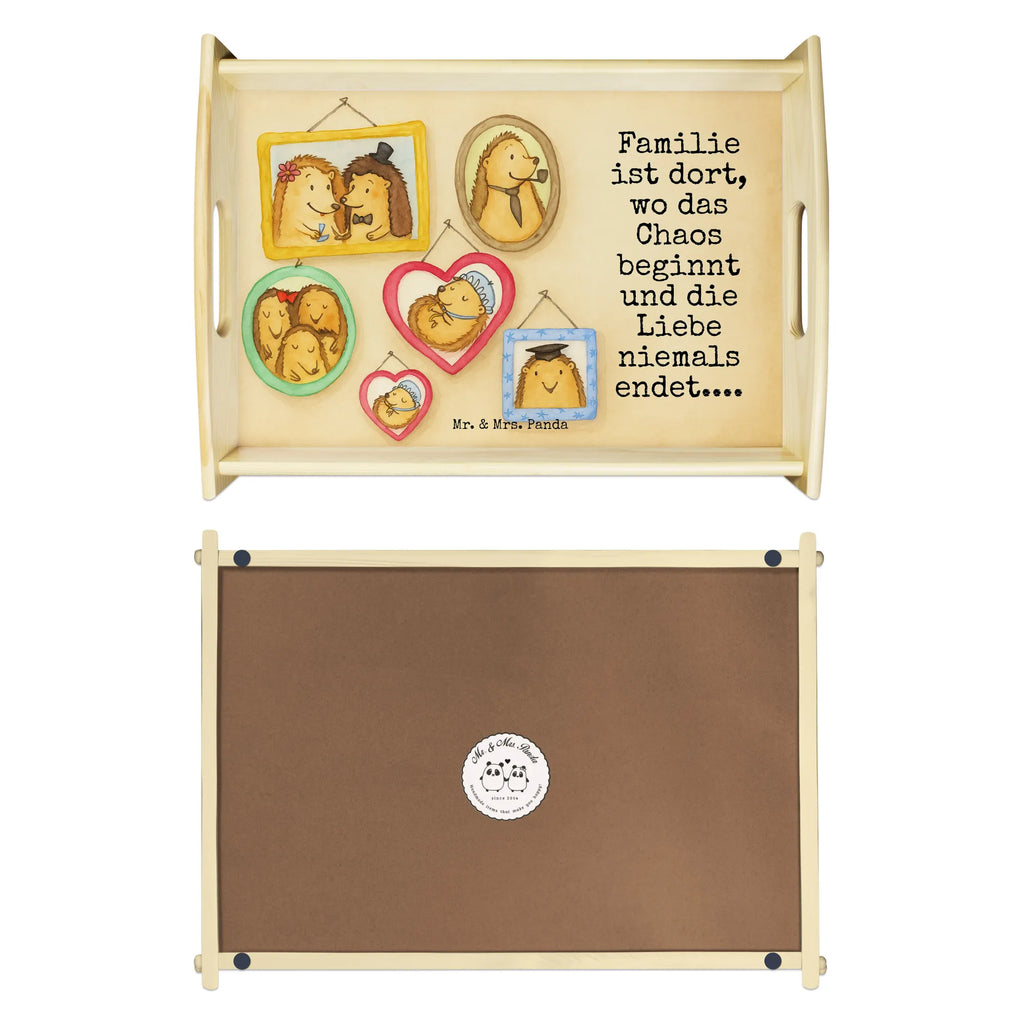 Serviertablett Igel Familie Design Serviertablett, Küchentablett, Holztablett, Dekotablett, Frühstückstablett, Tablett, Familie, Vatertag, Muttertag, Bruder, Schwester, Mama, Papa, Oma, Opa, Zusammenhalt, Liebe, Glück, Bilder, Igel