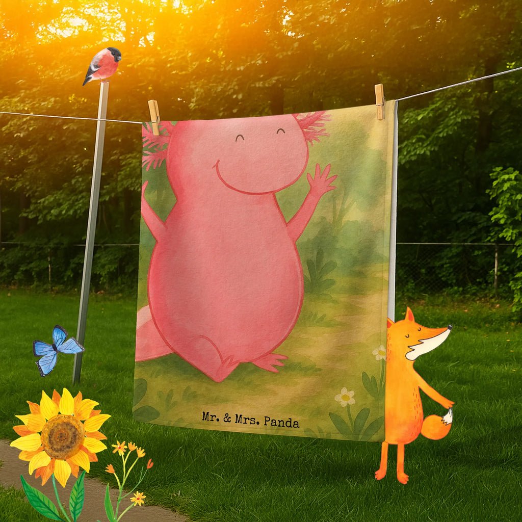 Personalized Bath Towel axolotl Hooray Design Strandtuch mit Namen, Personalisiertes Handtuch, Kinder Handtuch mit Namen, Saunatuch mit Namen, Personalisiertes Badetuch, Badetuch mit Namen, Duschtuch mit Namen, Axolotl, Molch, Motivation, Axolot, Lurche, fröhlich, Lurch, Freude, Spaß, Zufriedenheit, Schwanzlurch