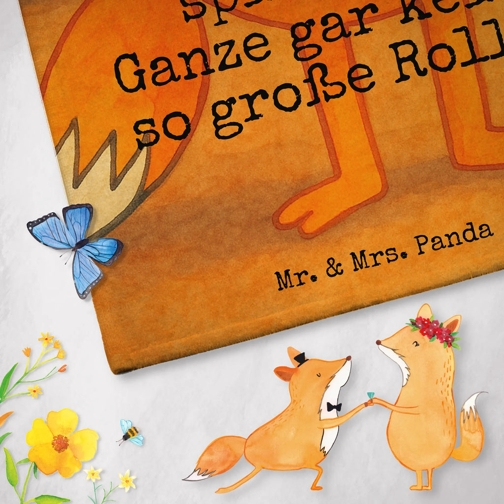 Badehandtuch Fuchs Lord Design Duschtuch, Badetuch, Strandtuch, Saunatuch, Kinder Handtuch, Fuchs, Füchse, tröstende Worte, Spruch lustig, Liebeskummer Geschenk, Motivation Spruch, Problemlösung