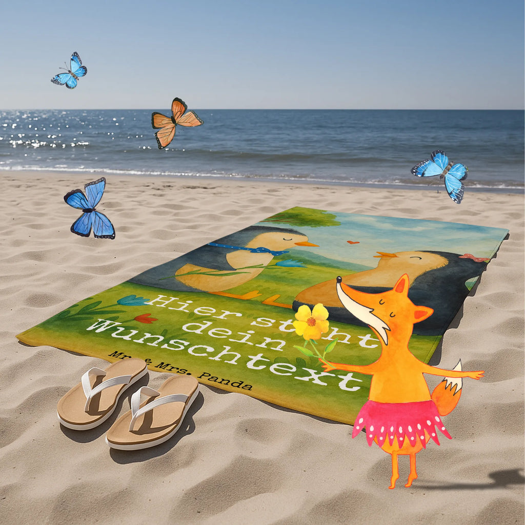 Personalized Bath Towel Penguin pair Design Kinder Handtuch mit Namen, Badetuch mit Namen, Personalisiertes Handtuch, Strandtuch mit Namen, Personalisiertes Badetuch, Duschtuch mit Namen, Saunatuch mit Namen, Pinguin, Pinguine, Hochzeitsgeschenk, Liebesbeweis, Jahrestag, Liebespaar, Liebe, Hochzeit, Liebesgeschenk, große Liebe, Traumpaar, Hochzeitstag, Verlobung