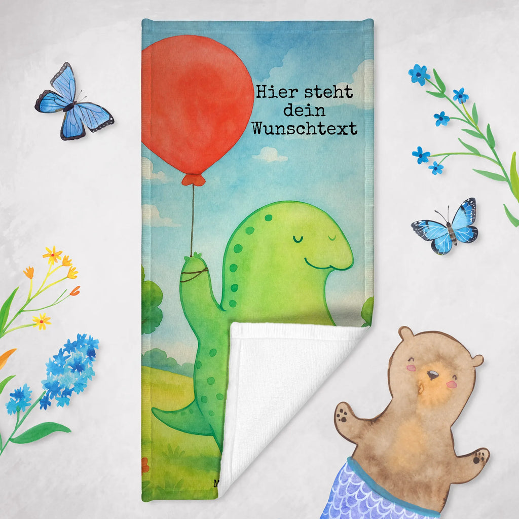 Personalized Bath Towel tortoise balloon Design Duschtuch mit Namen, Badetuch mit Namen, Kinder Handtuch mit Namen, Strandtuch mit Namen, Saunatuch mit Namen, Personalisiertes Badetuch, Personalisiertes Handtuch, Schildkröte, Mutausbruch, Schildkröten, Motivation, Motivationsspruch