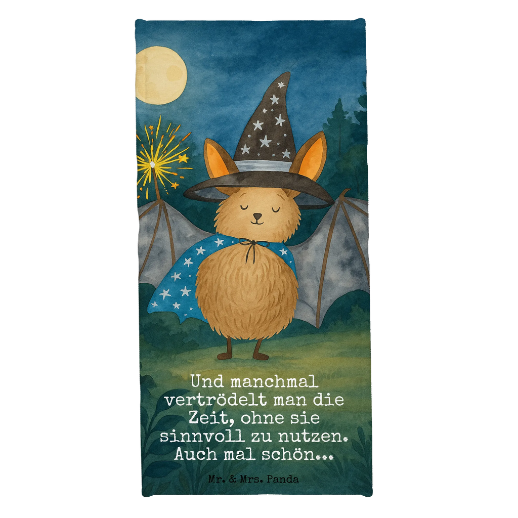 Badehandtuch Fledermaus Zauberer Design Duschtuch, Badetuch, Strandtuch, Saunatuch, Kinder Handtuch, Tiermotive, Gute Laune, lustige Sprüche, Tiere, Fledermaus, Fledermäuse, Zauberer, Magier, Frauen, reinsteigern