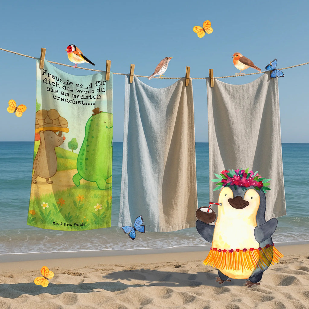 Badehandtuch Schildkröte Maus Design Duschtuch, Badetuch, Strandtuch, Saunatuch, Kinder Handtuch, Schildkröte, Maus, Freunde, Freundinnen, beste Freunde, beste Freundinnen