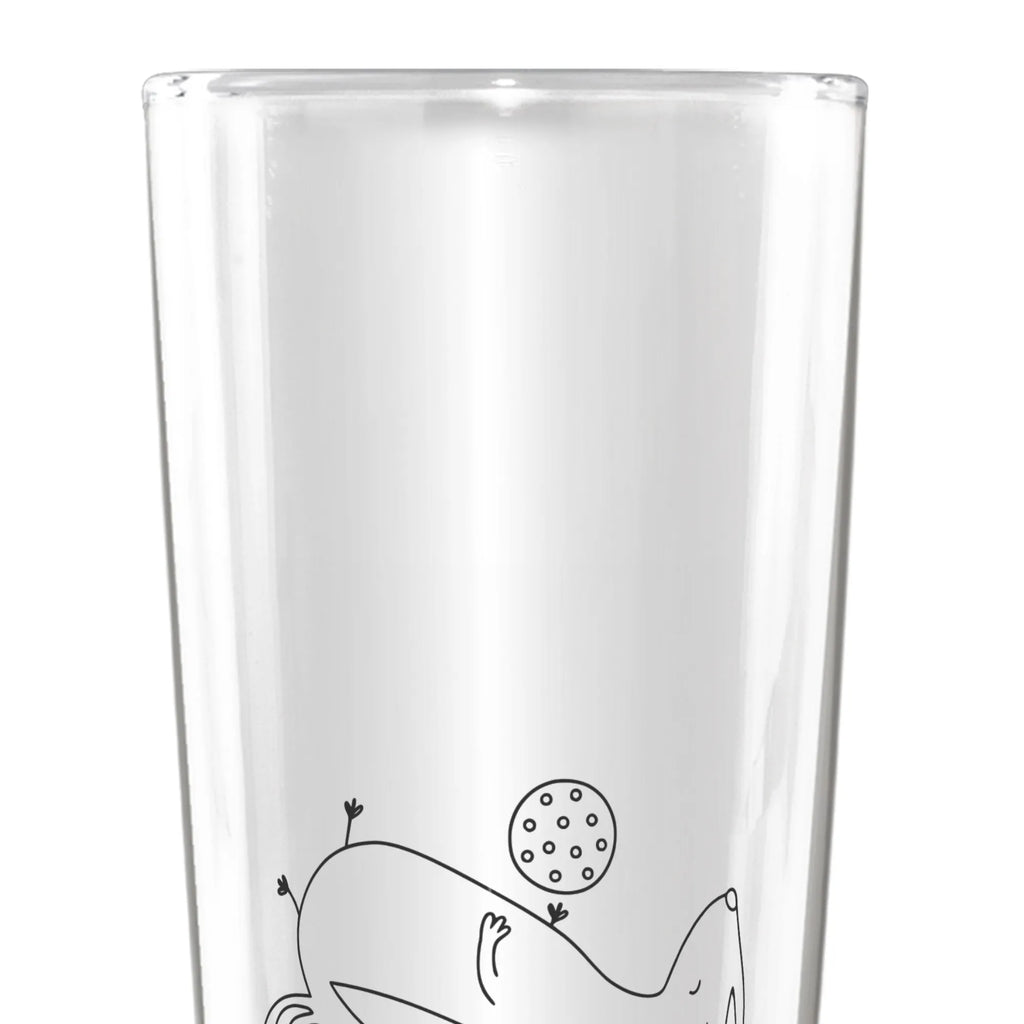 Personalized Beer Glass skunk ball Skunk, wisdom, playful, skunk, wild animal, stinker, stinky, predator