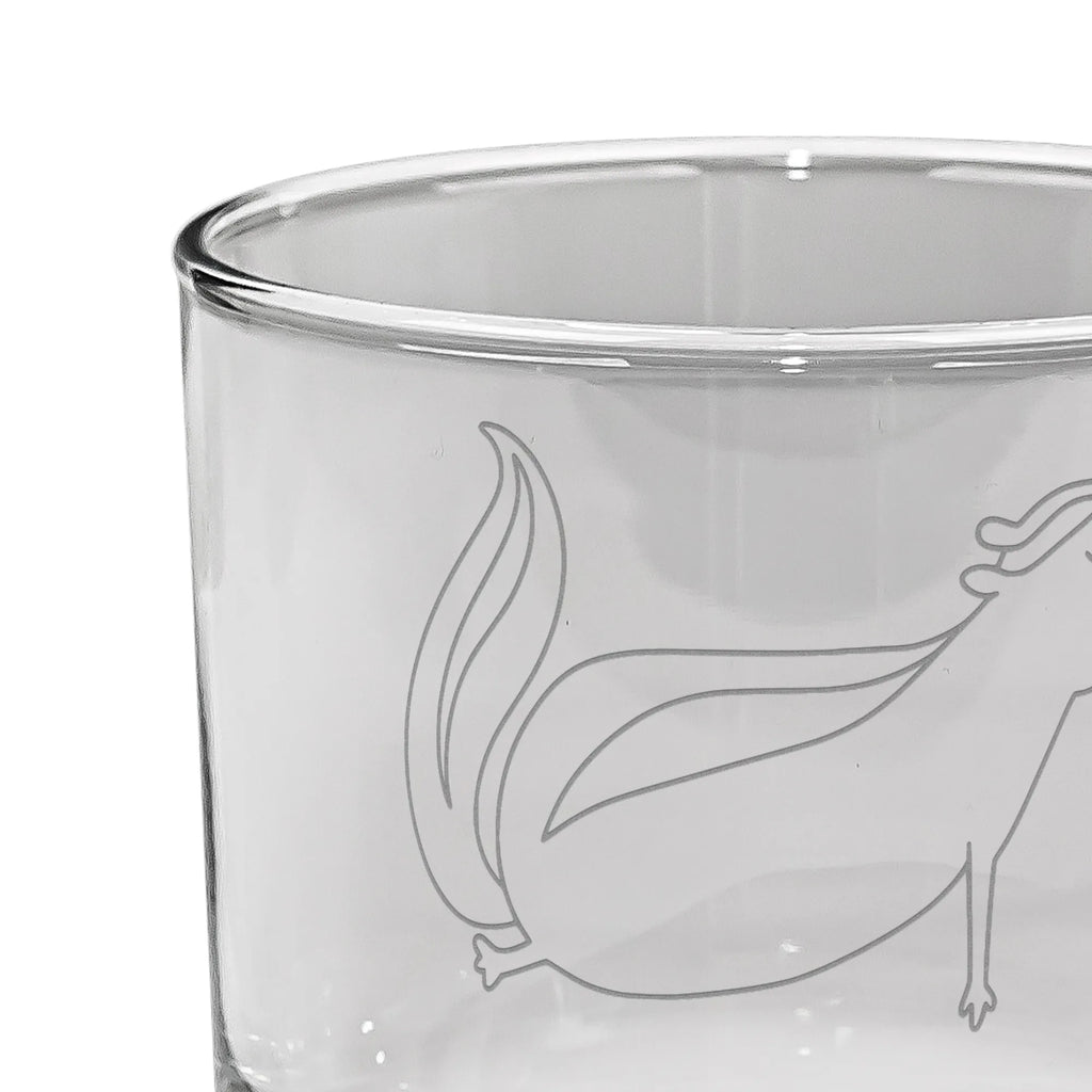 Personalisiertes Whiskey Glas Stinktier Yoga Whiskey Glas mit Gravur, Whiskeylgas, Whiskeyglas mit Spruch, Whiskey Glas mit Sprüchen, Whiskey Glas, Stinktier, Skunk, Raubtier, Yoga, Liebe, Namaste, Lache, Lebe, Stinki, Wildtier, Stinker