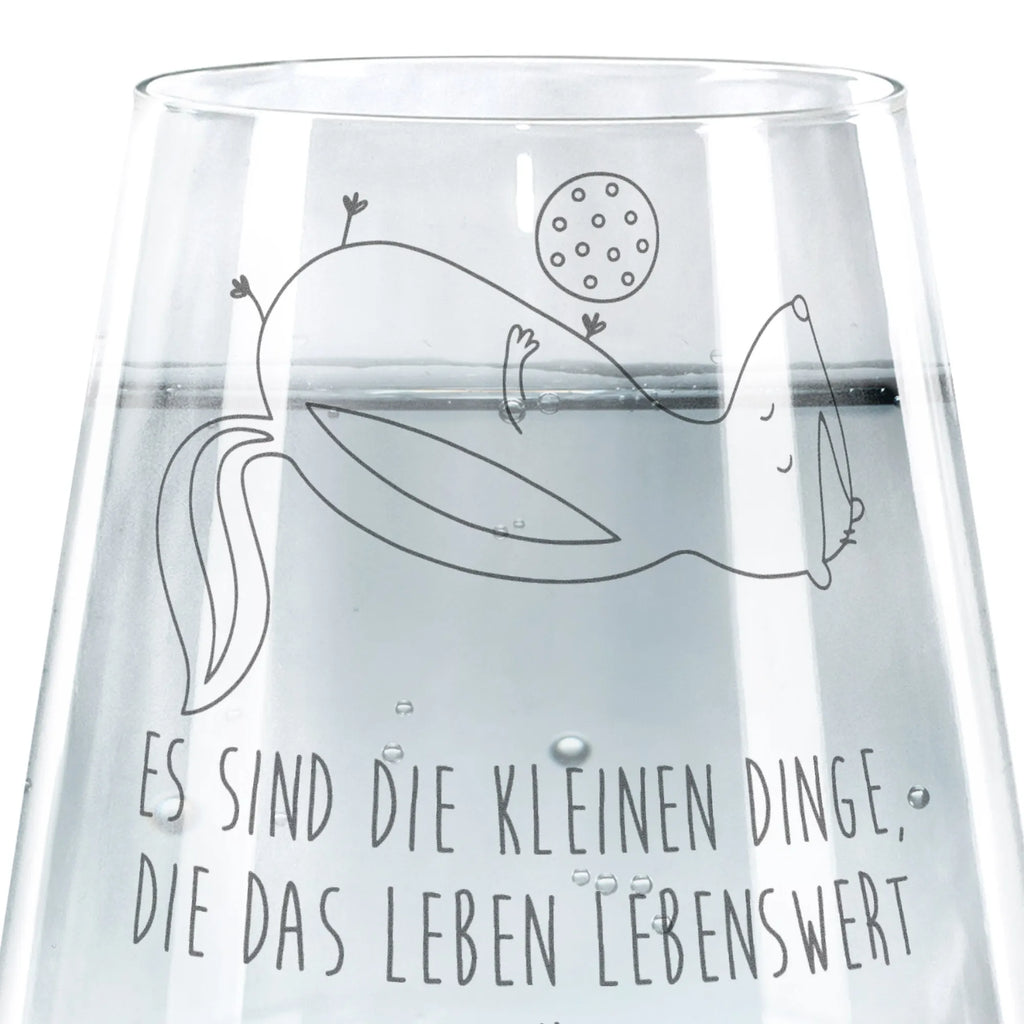 Drinking glass skunk ball Skunk, skunk, stinker, stinky, wild animal, wisdom, predator, playful