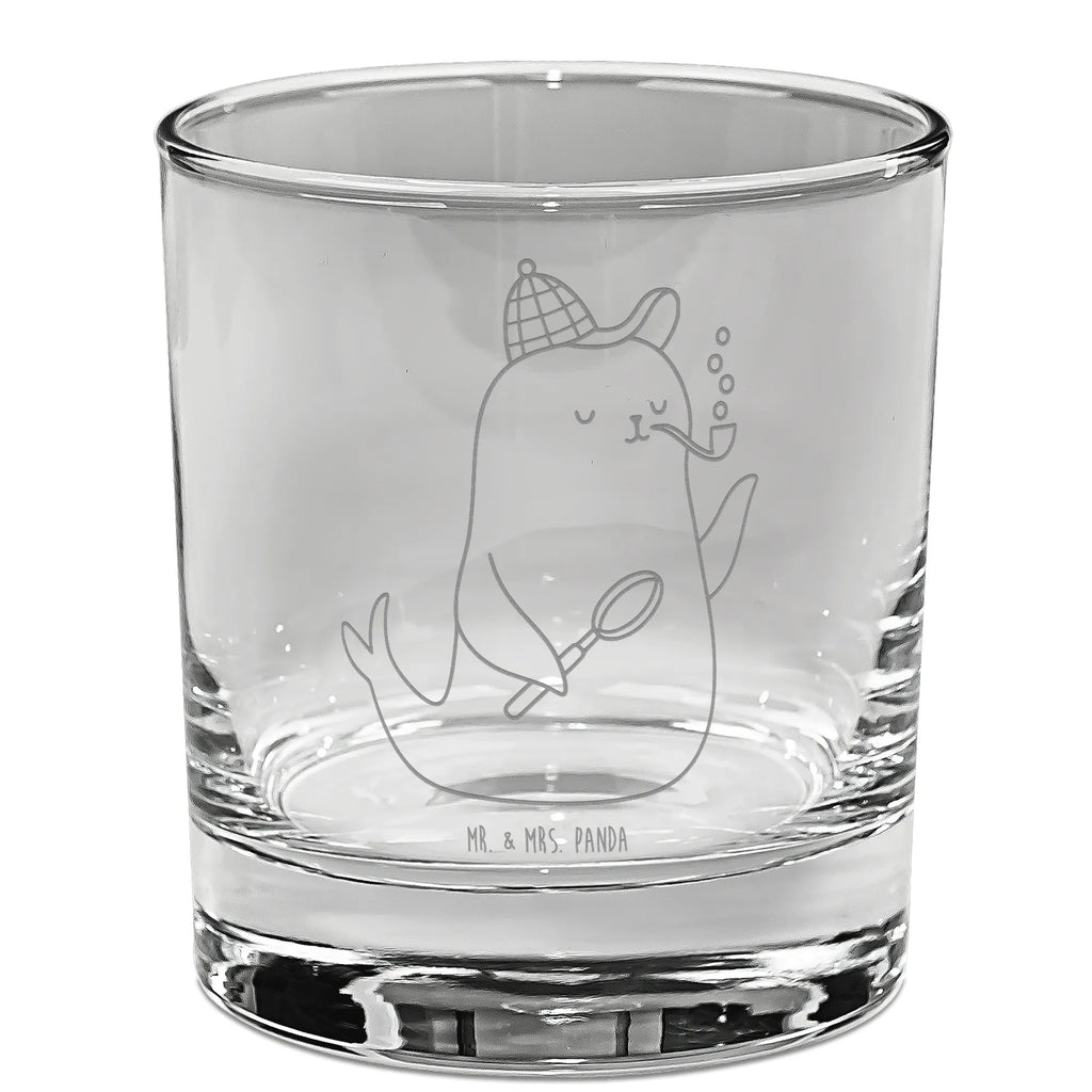 gin glass seal sherlock small animals, cute, funny, cute animal motives, hand drawn, small world, funny sayings, good mood, happy, gifts, gift ideas, special gifts, animal lover, card