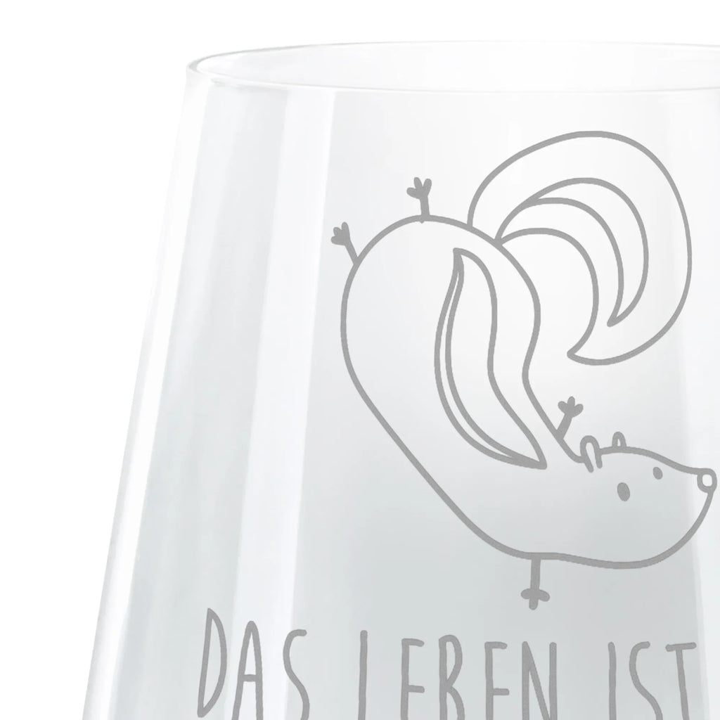 Engraved Wind Light skunk handstand Teelichthalter, Romatisches Windlicht, Windlicht aus Glas, Teelicht, Gravur Windlicht, Stinktier, Skunk, Wildtier, Spielplatz, Kind, Stinker, Raubtier, Stinki, verpielt