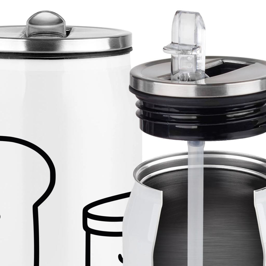 Drink Cans Water Bottle toast jam small animals, cute, funny, cute animal motives, hand drawn, small world, funny sayings, good mood, happy, gifts, gift ideas, special gifts, animal lover, card, breakfast invitation, toast, dreamteam, kitchen decoration, kitchen saying, sweet, cute postcard, bread, jam, Toast