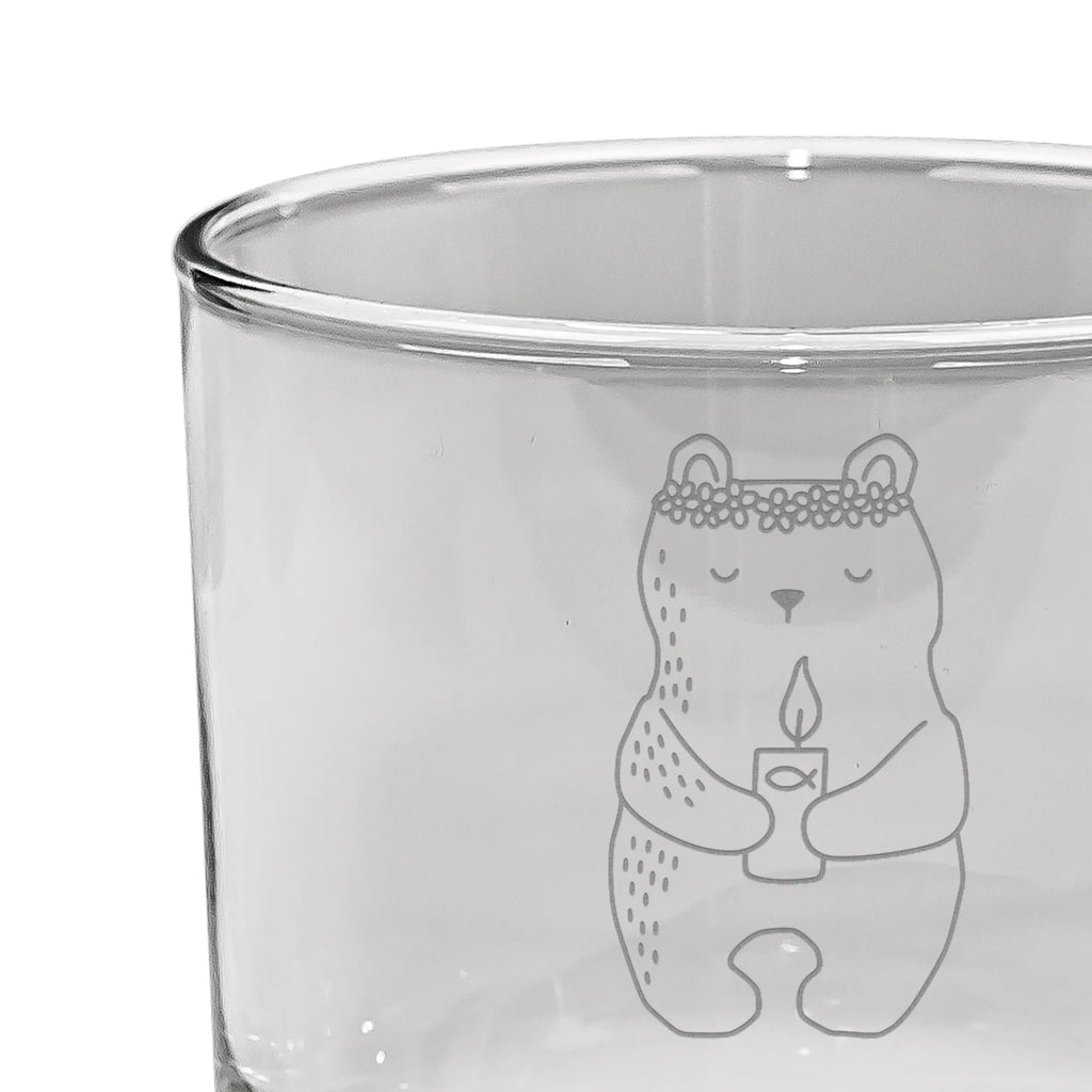 Personalized Whiskey Glass bear communion bear, teddy, teddy bear, cuddly toy, catholic, God's blessing, communion, baptismal candle