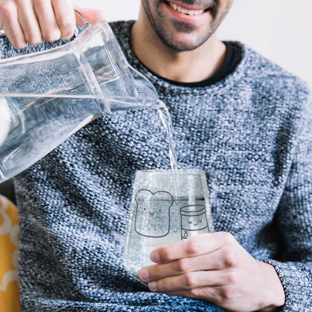 Drinking glass toast jam small animals, cute, funny, cute animal motives, hand drawn, small world, funny sayings, good mood, happy, gifts, gift ideas, special gifts, animal lover, card, toast, bread, kitchen saying, breakfast invitation, sweet, kitchen decoration, jam, dreamteam, cute postcard, Toast