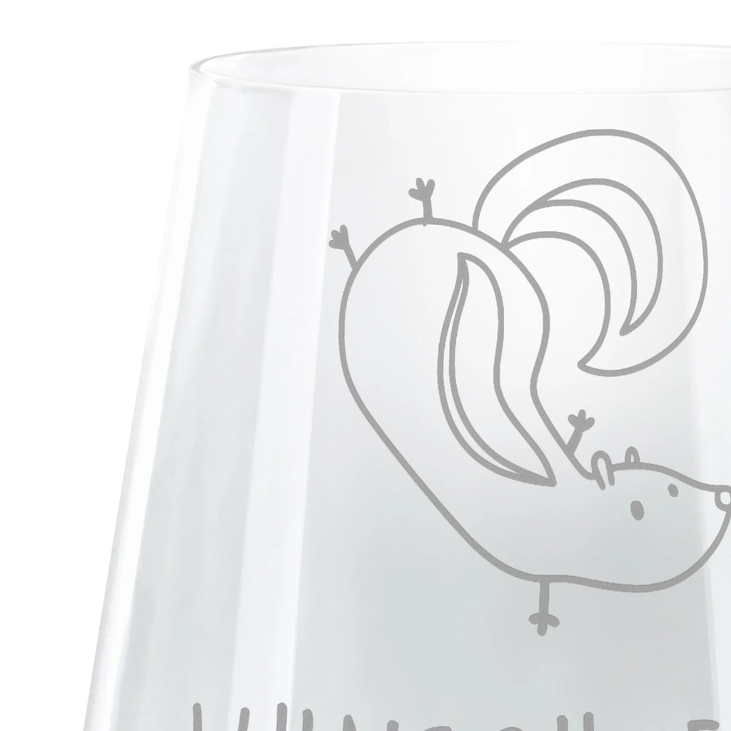 Personalized Engraved Lantern skunk handstand Skunk, skunk, child, playful, stink, playground, wild animal, predator