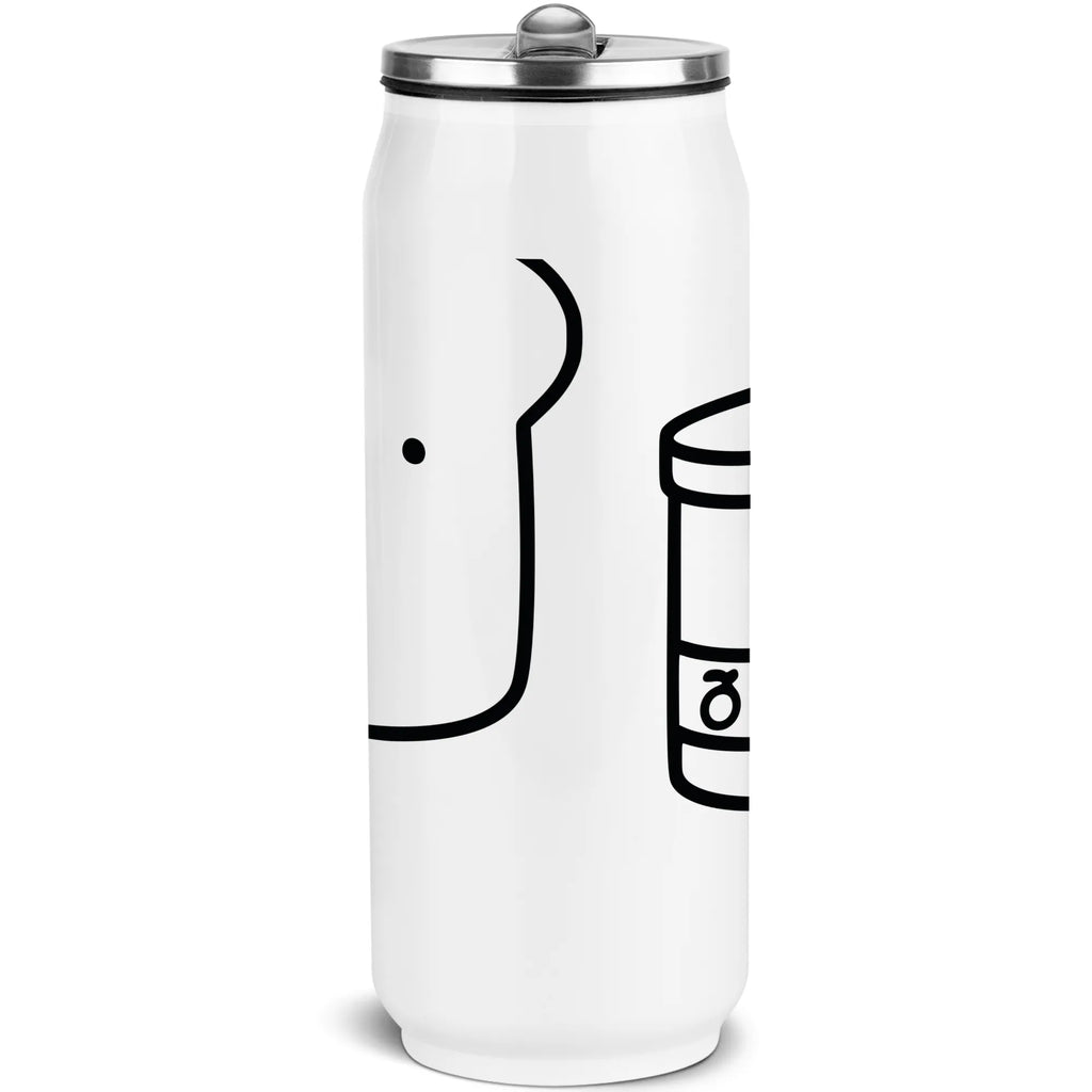 Drink Cans Water Bottle toast jam small animals, cute, funny, cute animal motives, hand drawn, small world, funny sayings, good mood, happy, gifts, gift ideas, special gifts, animal lover, card, breakfast invitation, toast, dreamteam, kitchen decoration, kitchen saying, sweet, cute postcard, bread, jam, Toast