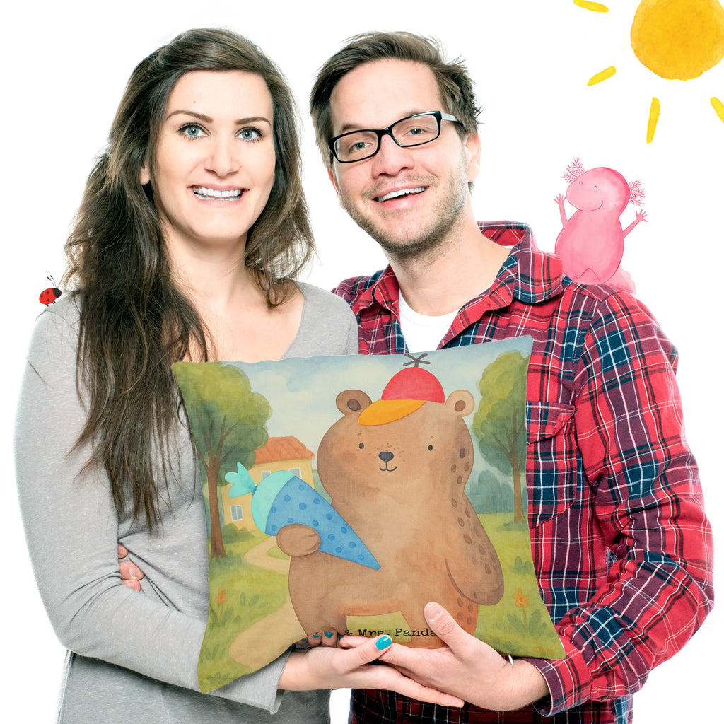 Cushion bear School cone Design Kissenhülle 40x40, Sofakissen, Kissenhülle, Dekokissen 40x40, Kissen, Sofakissen 40x40, Kissenbezüge, Couchkissen, Kopfkissen 40x40, Motivkissen, sitzkissen, Kissen 40x40 Waschbar, Zierkissen, Dekokissen, Kissen 40x40, Kissenbezug 40x40, Dekokissen Sofa, sofakissen, Kopfkissen, Bär, Teddy, Teddybär, Schulbeginn, Schule Geschenk, Einschulung Geschenk, Erster Schultag Geschenk, Schulanfang, Grundschule, Schultüte, Bär Motiv