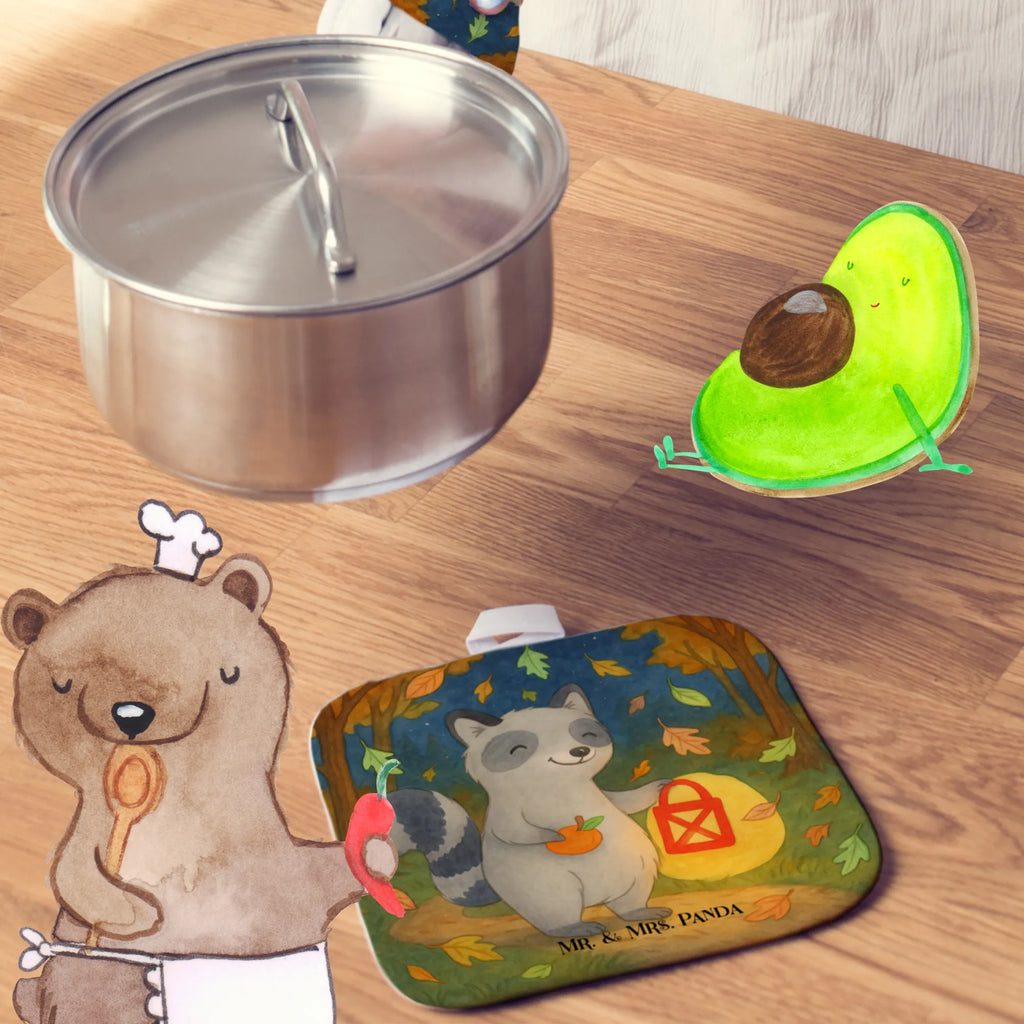 Pot holder Raccoon Lantern Design Topfhandschuh, Schöne Topflappen, Ofenhandschuh, Topflappen Set, Topflappen 2er Set, Topflappenset, Ofenhandschuhe, Topflappen, Topfuntersetzer, Topflappen lustig, Topflappen mit Spruch, Topfhandschuhe, Halloween, Deko, Martinssingen, Dekoration, Geschenke, Schenken, Herbst, Halloween Deko, Süßes sonst gibt's saures, Laterne, Trick or Treat, Waschbär