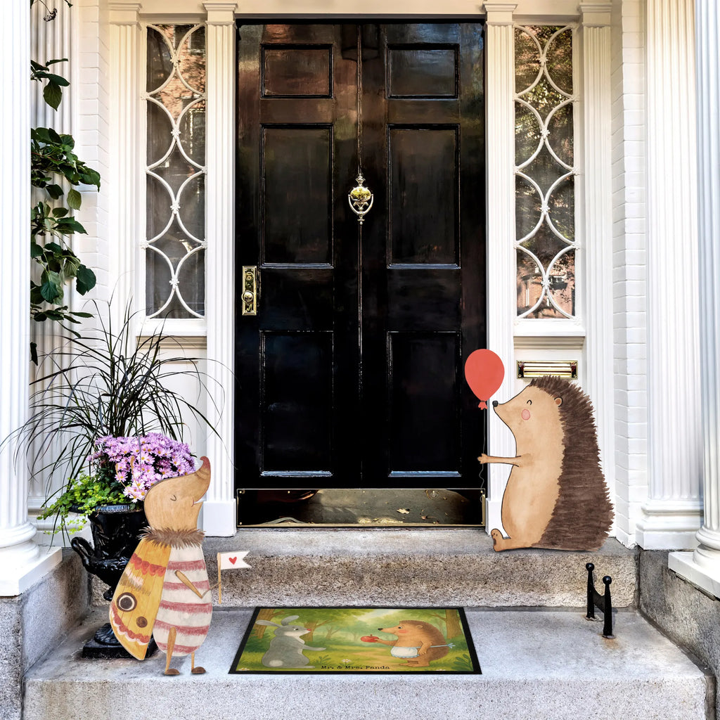 Doormat Hare Hedgehog Design Schmutzfänger, Sauberlaufmatte, Eingangsteppich, Fußabstreifer außen, Motivfußmatte, Gummi Matte, Vorleger, Schmutzfangmatte waschbar, Haustürmatte, Fußmatte innen, Fußabtreter außen, Türvorleger, Fußmatte außen wetterfest, Fußabstreifer, Fußabtreter, Schmutzmatte, Fussmatten online, Fußmatte außen, Schmutzfangteppich, Schmutzfangmatte, Fußmatte waschbar, Matte, Gummimatte, Türmatte, Fussmatten, Fußmatten, Fußmatte outdoor, Tiermotive, Gute Laune, lustige Sprüche, Tiere, Spruch romantisch, Herzschmerz, Igel und Hase, Liebeskummer Geschenk, Trösten, Igel, Hase, Liebe Spruch, Trennungsschmerz