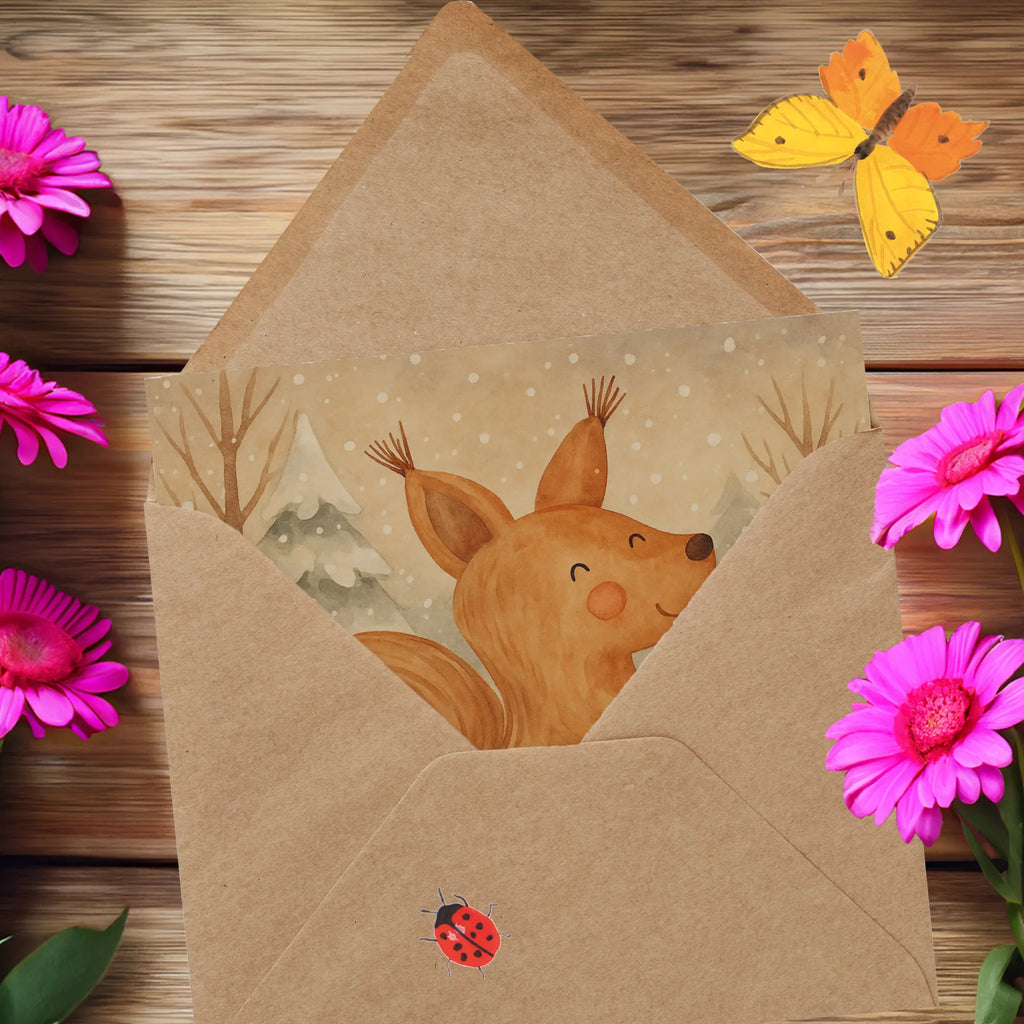 Karta Deluxe wiewiórka Boże Narodzenie Design Karte, Grußkarte, Klappkarte, Einladungskarte, Glückwunschkarte, Hochzeitskarte, Geburtstagskarte, Hochwertige Grußkarte, Hochwertige Klappkarte, Winter, Weihnachten, Weihnachtsdeko, Nikolaus, Advent, Heiligabend, Wintermotiv, Frohe Weihnachten, Frohes neues Jahr, Guten Rutsch, Weihnachtsmotiv, Weihnachtsgruß, Neujahr, Vogel