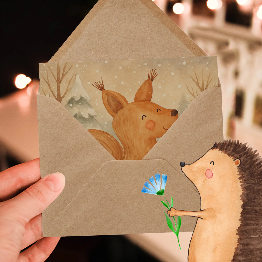 Karta Deluxe wiewiórka Boże Narodzenie Design Karte, Grußkarte, Klappkarte, Einladungskarte, Glückwunschkarte, Hochzeitskarte, Geburtstagskarte, Hochwertige Grußkarte, Hochwertige Klappkarte, Winter, Weihnachten, Weihnachtsdeko, Nikolaus, Advent, Heiligabend, Wintermotiv, Frohe Weihnachten, Frohes neues Jahr, Guten Rutsch, Weihnachtsmotiv, Weihnachtsgruß, Neujahr, Vogel