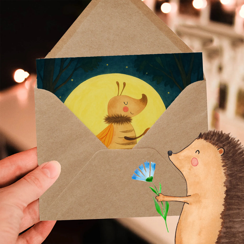 Deluxe Karte Glühwürmchen Design Karte, Grußkarte, Klappkarte, Einladungskarte, Glückwunschkarte, Hochzeitskarte, Geburtstagskarte, Hochwertige Grußkarte, Hochwertige Klappkarte, Tiermotive, Gute Laune, lustige Sprüche, Tiere, Glühwürmchen, Glühwurm, Falter, Liebe, Leuchten, magisch, Liebesbeweis, Lieblingsmensch, Verlobung, Heiratsantrag, Jahrestag, Liebesspruch