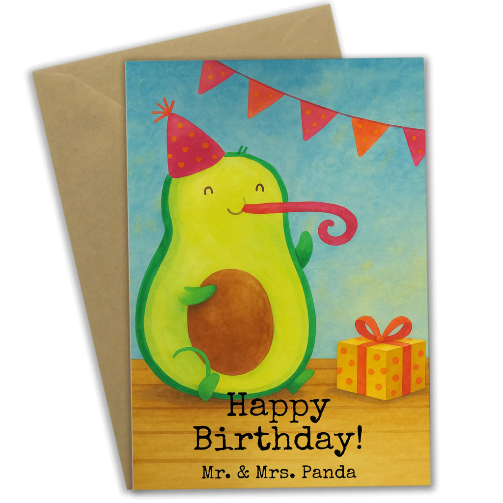 Grußkarte Avocado Geburtstag Design Grußkarte, Klappkarte, Einladungskarte, Glückwunschkarte, Hochzeitskarte, Geburtstagskarte, Karte, Ansichtskarten, Avocado, Veggie, Vegan, Gesund