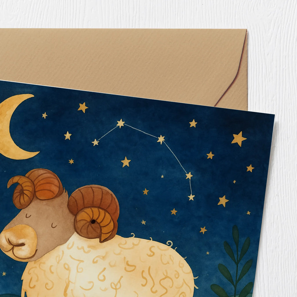 Deluxe Karte Sternzeichen Widder Design Karte, Grußkarte, Klappkarte, Einladungskarte, Glückwunschkarte, Hochzeitskarte, Geburtstagskarte, Hochwertige Grußkarte, Hochwertige Klappkarte, Tierkreiszeichen, Sternzeichen, Horoskop, Astrologie, Aszendent, Widder Geschenk, Widder Sternzeichen, Geschenk März, Geschenk April, Geburtstag März, Geburtstag April, Bock, Schafbock