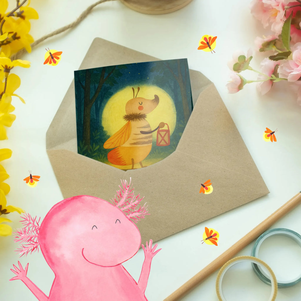 Greetings card Firefly Design Glückwunschkarte, Hochzeitskarte, Klappkarte, Einladungskarte, Karte, Geburtstagskarte, Ansichtskarten, Grußkarte, Tiermotive, Gute Laune, lustige Sprüche, Tiere, Liebesbeweis, Glühwurm, Leuchten, Liebe, Lieblingsmensch, Verlobung, Falter, magisch, Jahrestag, Heiratsantrag, Liebesspruch, Glühwürmchen