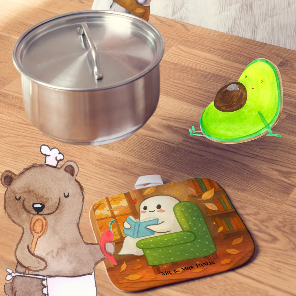 Pot holder Ghost Book Design Topflappen, Topfuntersetzer, Ofenhandschuh, Topflappen Set, Topflappen lustig, Topflappen mit Spruch, Ofenhandschuhe, Topfhandschuhe, Topfhandschuh, Topflappenset, Topflappen 2er Set, Schöne Topflappen, Halloween, Deko, Martinssingen, Dekoration, Geschenke, Schenken, Gespenst, Buch, Herbst, gemütlich