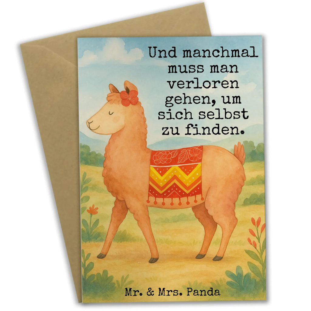 Grußkarte Alpaka Stolz Design Grußkarte, Klappkarte, Einladungskarte, Glückwunschkarte, Hochzeitskarte, Geburtstagskarte, Karte, Ansichtskarten, Alpaka, Lama