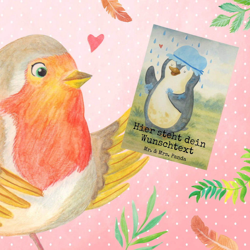 Personalisierte Grußkarte Pinguin Duschen Design Personalisierte Grußkarte, Personalisierte Geburtstagskarte, Grußkarte mit persönlichen Nachrichten, Personalisierte Glückwunschkarte, Personalisierte Karte, Personalisierte Hochzeitskarte, Grußkarte selbst gestalten, Personalisiertere Klappkarte, Personalisierte Einladungskarte, Grußkarte mit Namen, Grußkarte als Geldgeschenk, Grußkarte selber drucken, Grußkarten personalisiert, Pinguin, duschen, Dusche, Neustart, glücklich sein, Pinguine, Lebensmotto, Neuanfang, Motivation