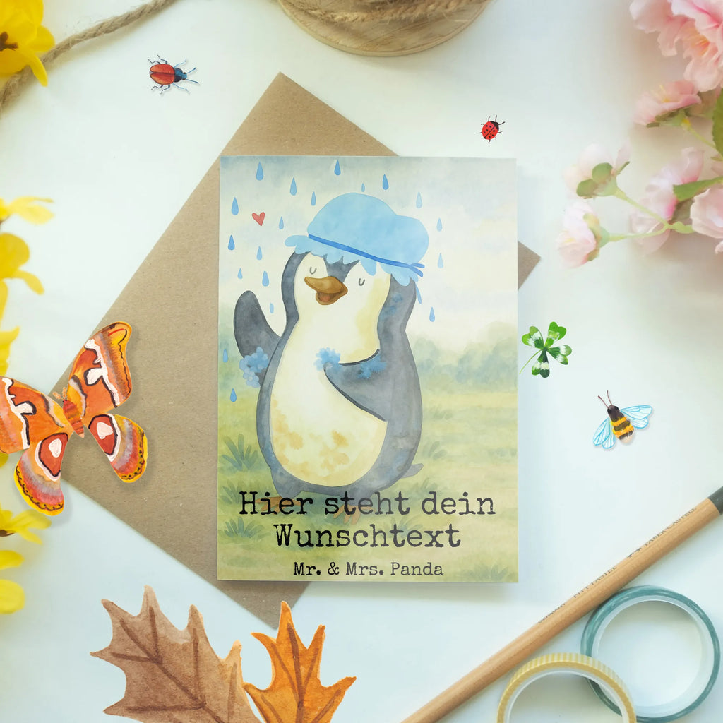 Personalisierte Grußkarte Pinguin Duschen Design Personalisierte Grußkarte, Personalisierte Geburtstagskarte, Grußkarte mit persönlichen Nachrichten, Personalisierte Glückwunschkarte, Personalisierte Karte, Personalisierte Hochzeitskarte, Grußkarte selbst gestalten, Personalisiertere Klappkarte, Personalisierte Einladungskarte, Grußkarte mit Namen, Grußkarte als Geldgeschenk, Grußkarte selber drucken, Grußkarten personalisiert, Pinguin, duschen, Dusche, Neustart, glücklich sein, Pinguine, Lebensmotto, Neuanfang, Motivation