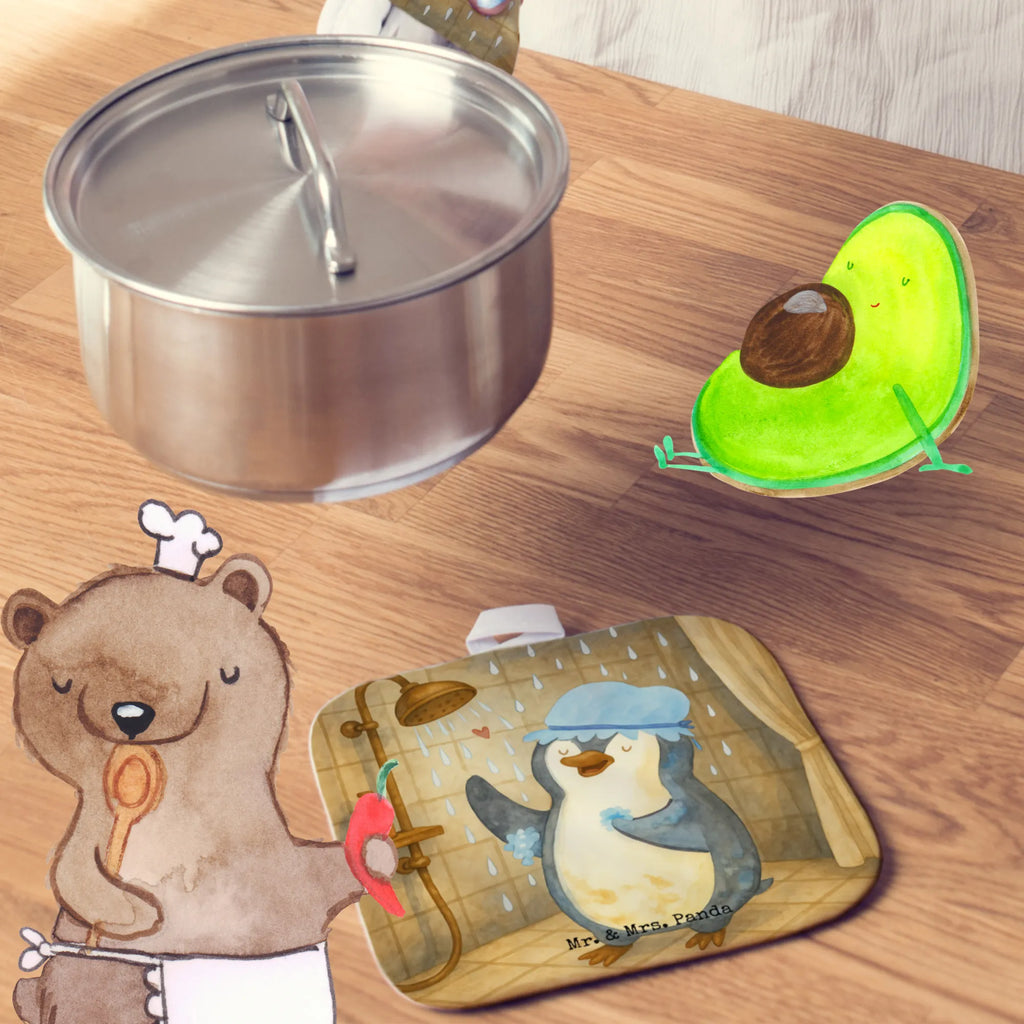 2er Set Topflappen  Pinguin Duschen Design Topflappen, Topfuntersetzer, Ofenhandschuh, Topflappen Set, Topflappen lustig, Topflappen mit Spruch, Ofenhandschuhe, Topfhandschuhe, Topfhandschuh, Topflappenset, Topflappen 2er Set, Schöne Topflappen, Pinguin, Pinguine, Dusche, duschen, Lebensmotto, Motivation, Neustart, Neuanfang, glücklich sein