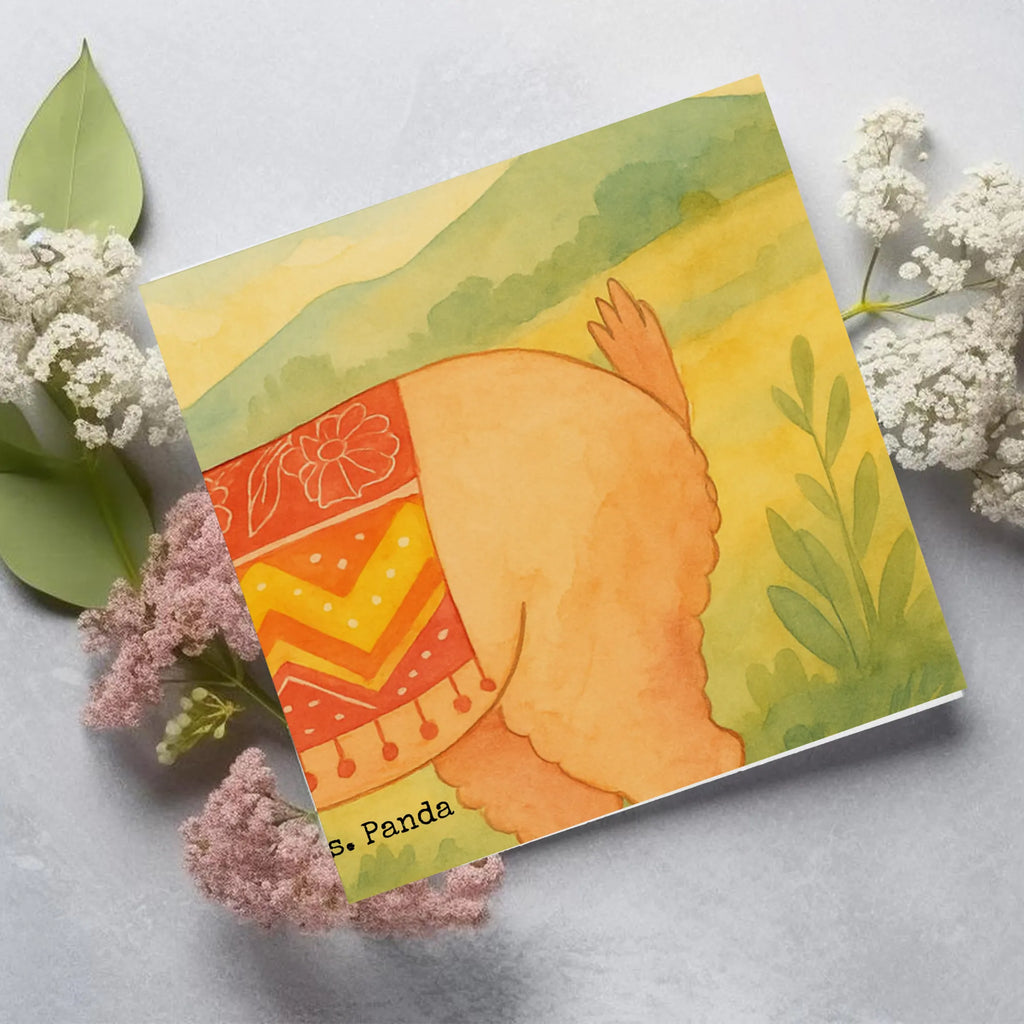 Deluxe Karte Alpaka Stolz Design Grußkarte, Hochwertige Grußkarte, Hochwertige Klappkarte, Karte, Klappkarte, Glückwunschkarte, Hochzeitskarte, Einladungskarte, Geburtstagskarte, Alpaka, Lama