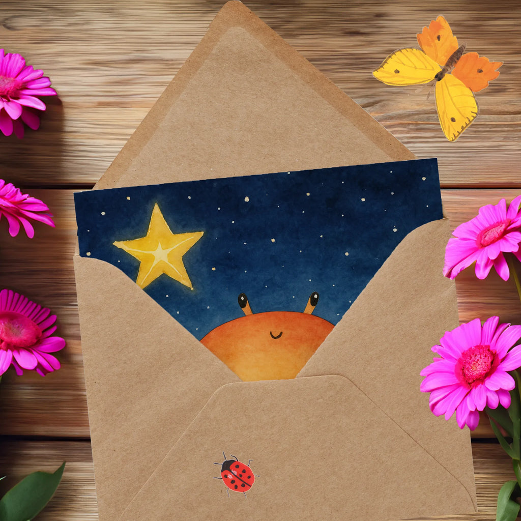 Deluxe Karte Sternzeichen Krebs Design Karte, Grußkarte, Klappkarte, Einladungskarte, Glückwunschkarte, Hochzeitskarte, Geburtstagskarte, Hochwertige Grußkarte, Hochwertige Klappkarte, Tierkreiszeichen, Sternzeichen, Horoskop, Astrologie, Aszendent, Krebse, Krebs Geschenk, Krebs Sternzeichen, Geschenk Juni, Geschenk Juli, Geburtstag Juni, Geburtstag Juli, Krabbe, Meerestier, Geschenk Meer