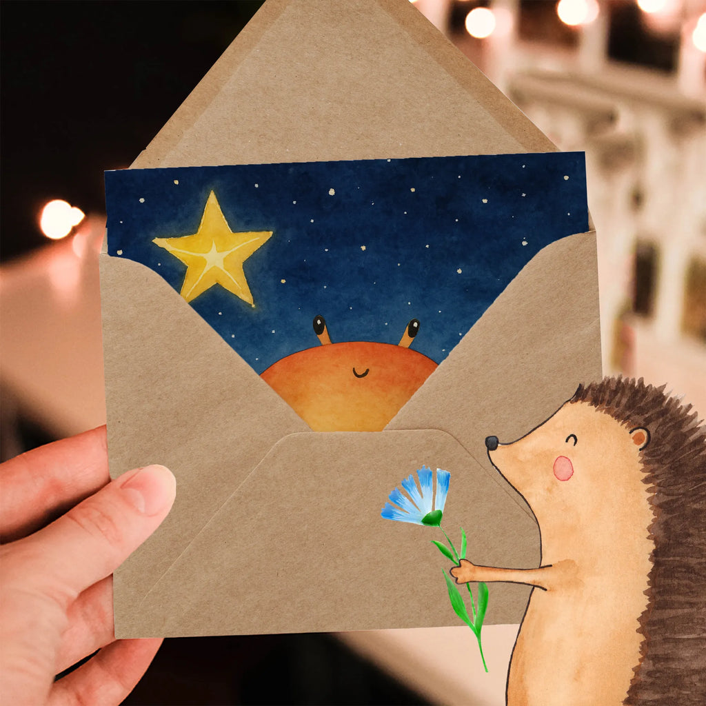 Deluxe Karte Sternzeichen Krebs Design Karte, Grußkarte, Klappkarte, Einladungskarte, Glückwunschkarte, Hochzeitskarte, Geburtstagskarte, Hochwertige Grußkarte, Hochwertige Klappkarte, Tierkreiszeichen, Sternzeichen, Horoskop, Astrologie, Aszendent, Krebse, Krebs Geschenk, Krebs Sternzeichen, Geschenk Juni, Geschenk Juli, Geburtstag Juni, Geburtstag Juli, Krabbe, Meerestier, Geschenk Meer