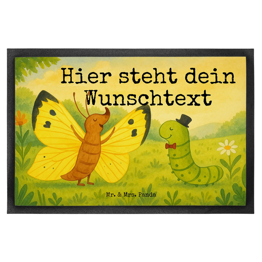 Personalized doormat Caterpillar butterfly Design Personalisierte Fußmatte, Fußmatte mit Namen, Personalisieruung, Personalisiert, Fußmatte bedrucken, Türvorleger mit Namen, Haustürmatte personalisiert, Namensfussmatte, Wunschnamen, Bedrucken, Türvorleger personalisiert, Tiermotive, Gute Laune, lustige Sprüche, Tiere, Raupe, Schmetterling, Zitronenfalter, Entwicklung, Erwachsen werden, Kokon, Hut, Hütchen, Schönheit, Aufwachsen